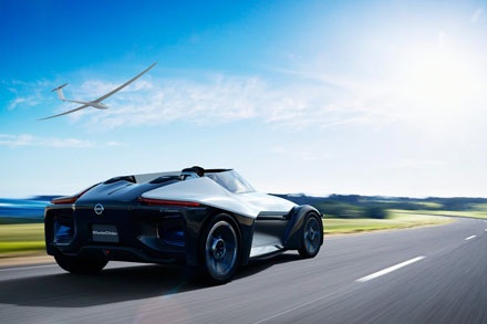 Nissan BladeGlider concept - Ấn tượng bất ngờ - 3 Download trọn bộ hình nền độ phân giải cao của Nissan BladeGlider Concept thế hệ mới